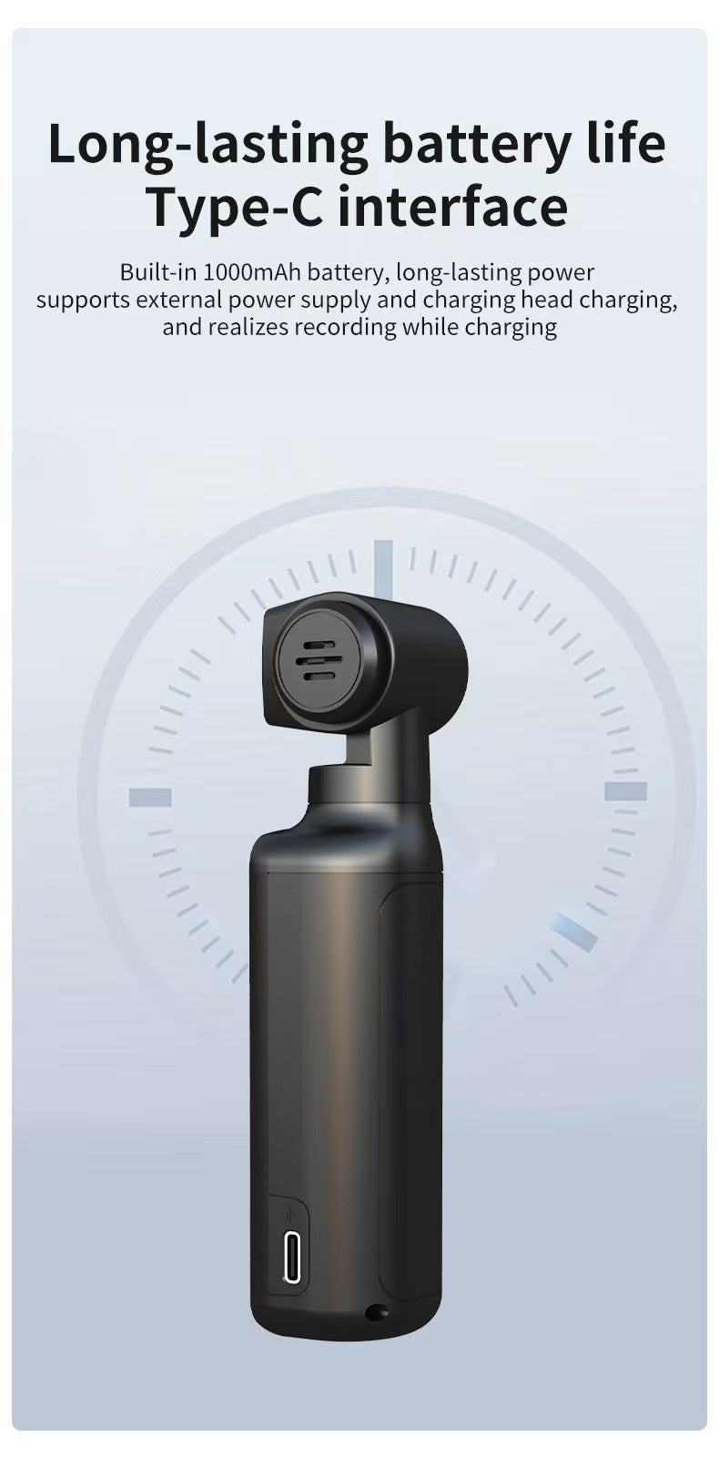 4K Ultra HD Anti-Shake Pocket Camera, Outdoor Waterproof Cycling DV with 270° Rotatable Screen for Vlogging & Action.