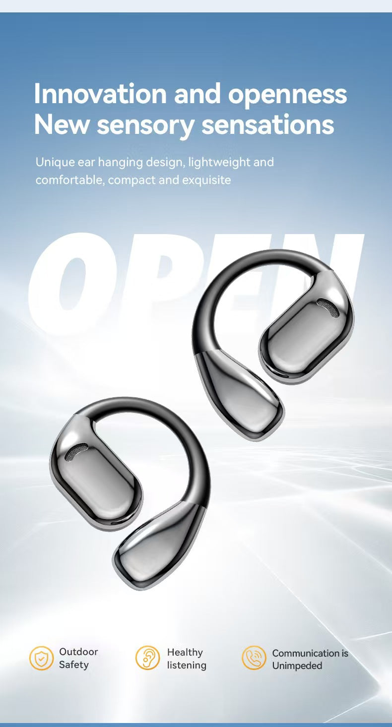 M75 Open-Ear OWS Bluetooth Headphones with AI Smart Two-Way Real-Time Translation