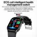 ET580 Smartwatch: 2.04-inch AMOLED Screen with ECG, Blood Pressure & Heart Rate Monitoring, Sports Activity and Step Tracking.
