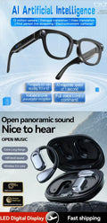 M75 AI Translation Earbuds & AI Translation Smart Glasses with 13MP Photochromic