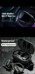 TWS Sports IPX7 Waterproof Bluetooth Earbuds & AI smart glasses with an 8MP anti-shake