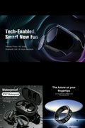 Future-Ready TWS Sports IPX7 Waterproof Bluetooth Earbuds, Anti-Shake Glasses & R11 Smart Ring